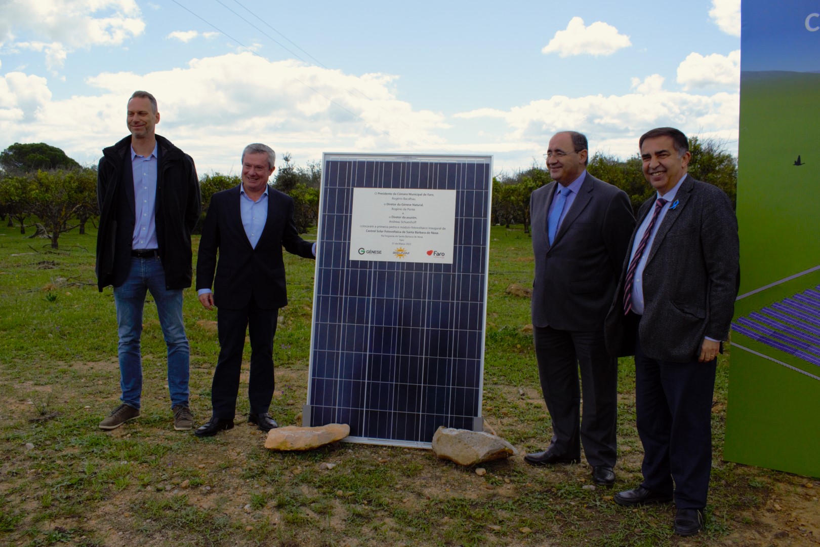 Sul Informação - 13 milhões constroem Central Fotovoltaica de 24 mil painéis em Santa Bárbara de Nexe