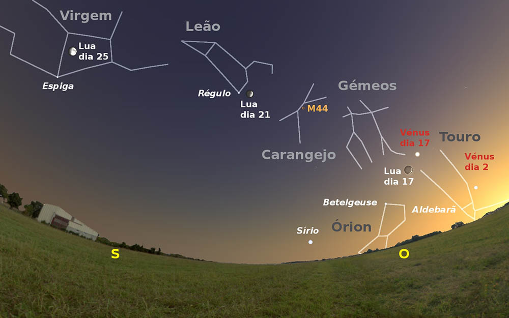 Sul Informação - Chuva de estrelas originada por poeiras do cometa Halley e Júpiter no seu máximo marcam céu de Maio