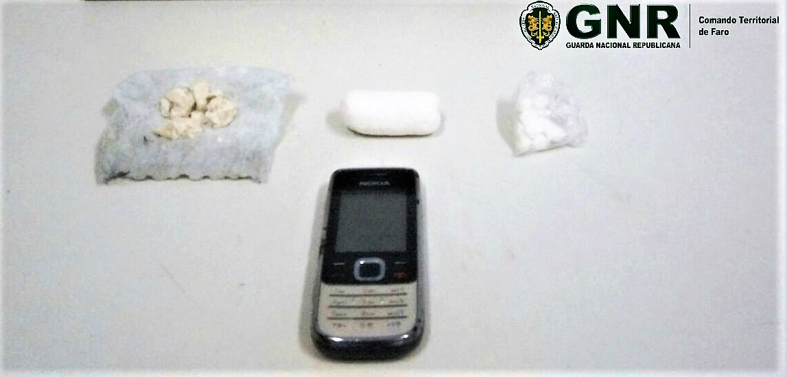 Sul Informação - GNR detém homem em Loulé por suspeita de tráfico de cocaína