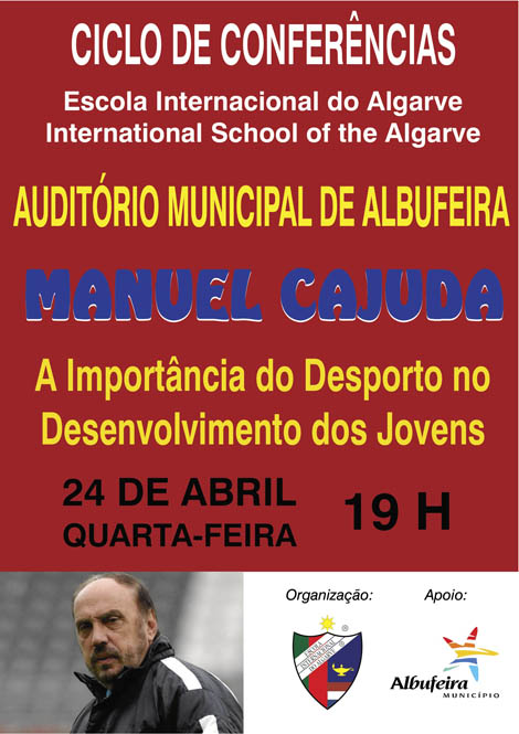 Sul Informação - Manuel Cajuda em conferência da Escola Internacional do Algarve