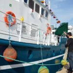 Sul Informação - «Carolina Teixeira» é o novo navio palangreiro lançado ao mar no Algarve para pescar no Atlântico Norte