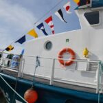 Sul Informação - «Carolina Teixeira» é o novo navio palangreiro lançado ao mar no Algarve para pescar no Atlântico Norte