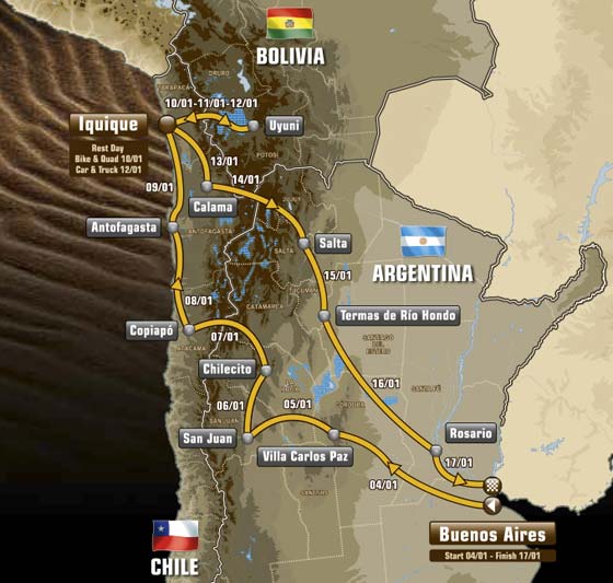 Sul Informação - Onze portugueses partem dia 4 de Buenos Aires para o 37º Rali Dakar