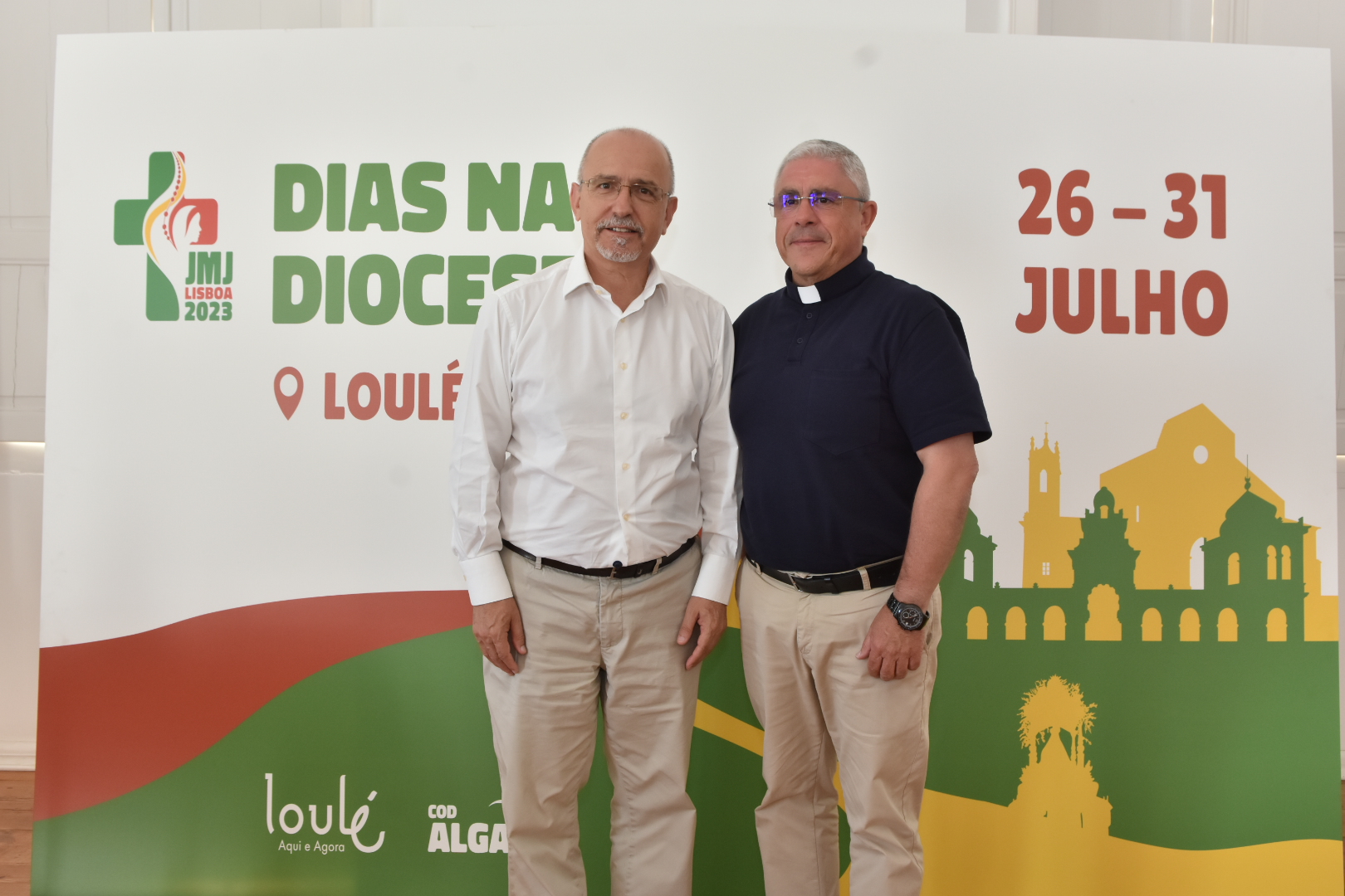 Sul Informação - Perto de um milhar de peregrinos recebidos em Loulé antes da Jornada Mundial da Juventude