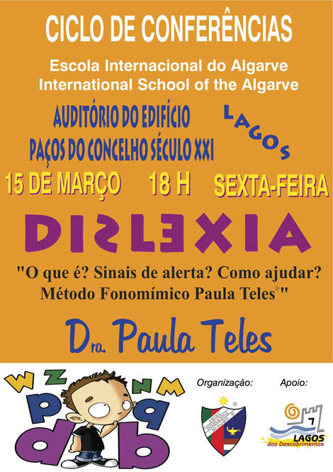 Sul Informação - Dislexia é tema de conferência da Escola Internacional do Algarve em Lagos