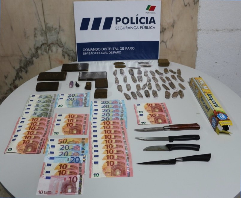 Sul Informação - PSP detém traficantes de droga em Faro e Tavira