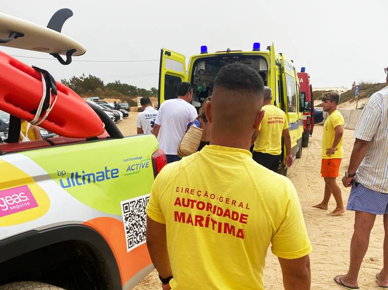 Sul Informação - Castro Marim: Homem de 82 anos em paragem respiratória auxiliado na Praia do Cabeço