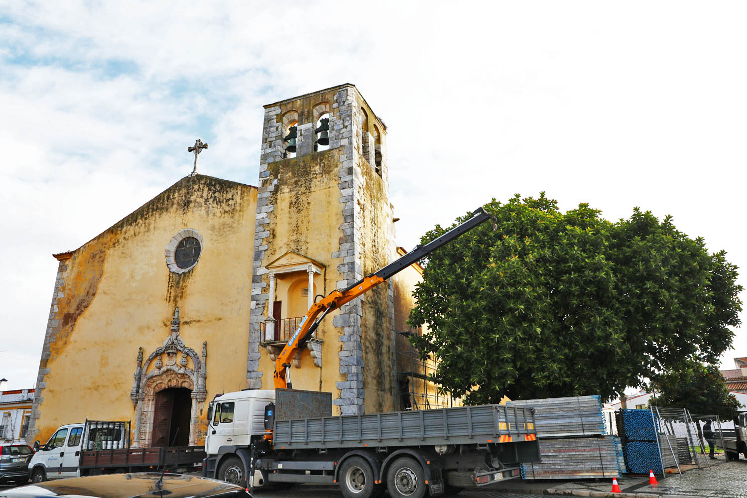Sul Informação - Obras em igreja manuelina de Moura que é Monumento Nacional já começaram