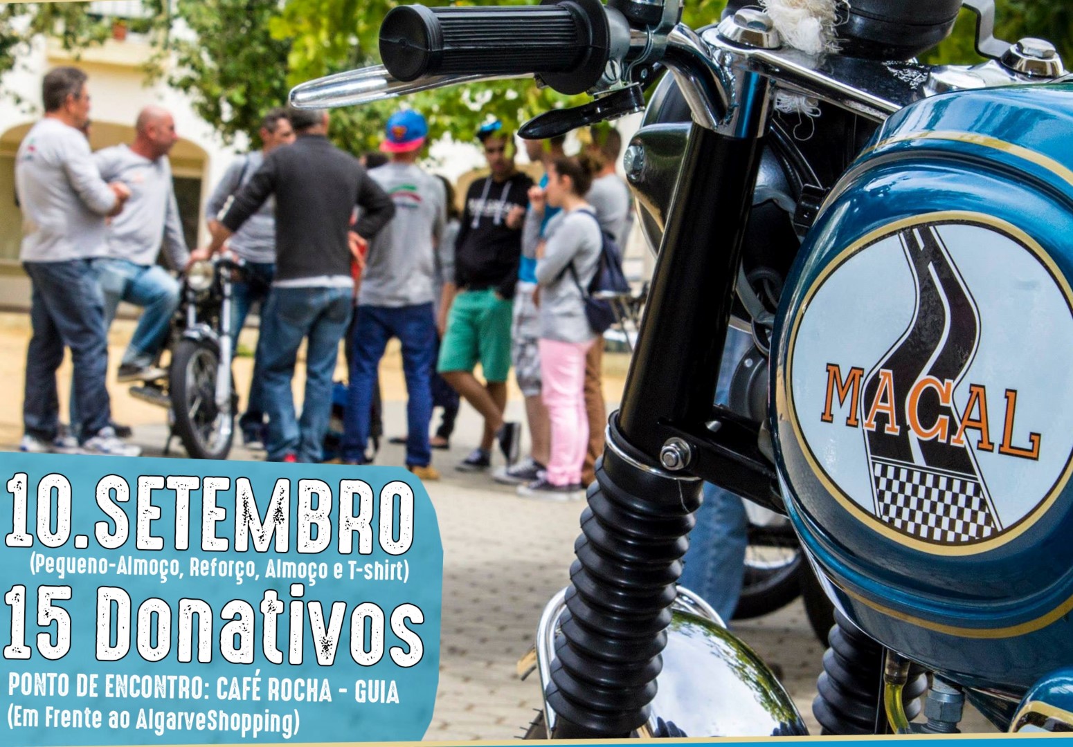 Sul Informação - «Avariados de Albufeira» juntam motorizadas antigas num encontro solidário na Guia