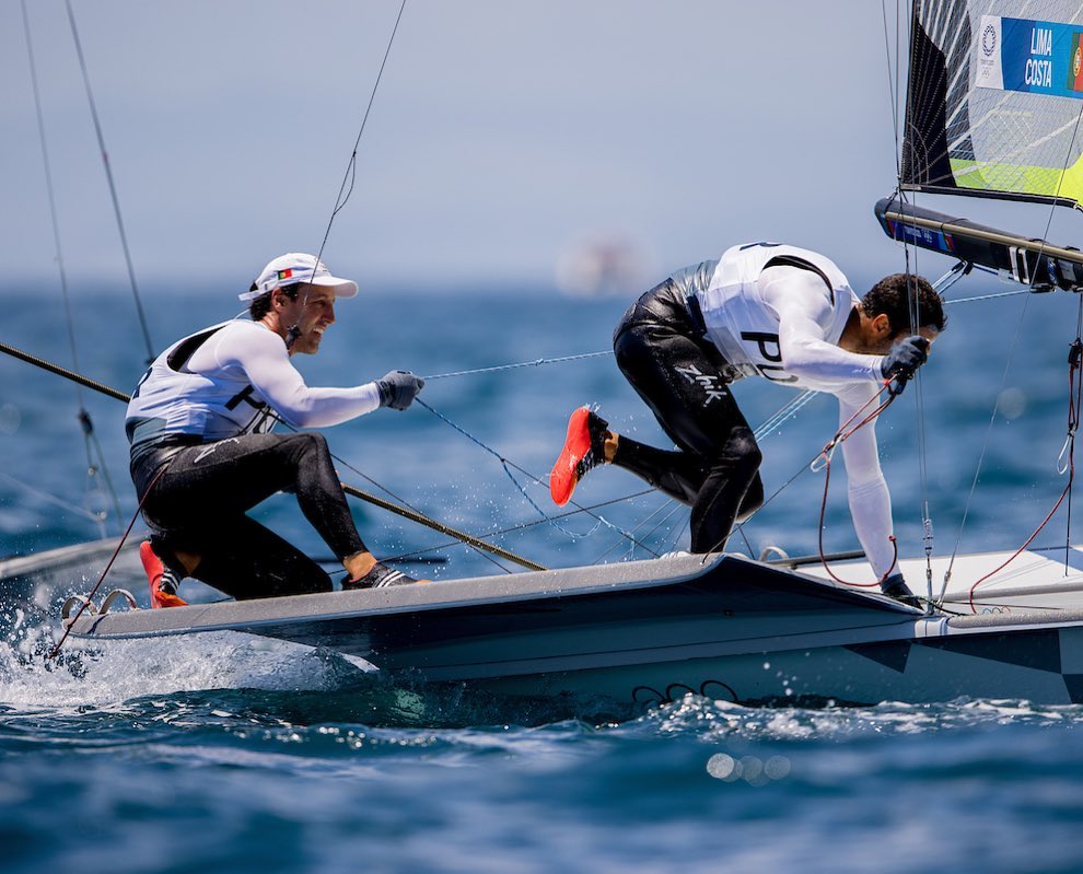 Sul Informação - Algarvio José Costa e Jorge Lima vão disputar a “medal race” de 49er nos Jogos Olímpicos