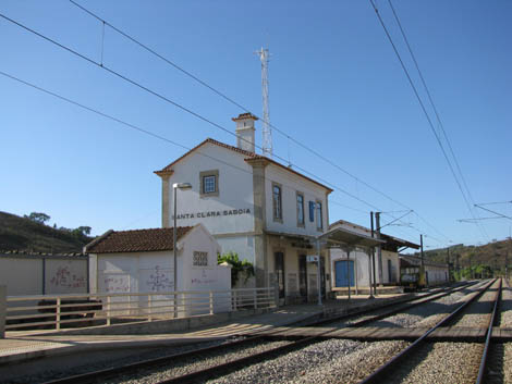 Sul Informação - Está suspensa circulação entre as estações de Santa Clara-Sabóia e de S. Marcos na Linha do Sul