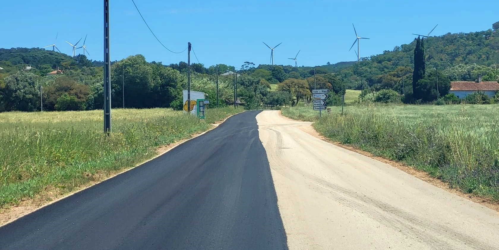 Sul Informação - Obras na estrada entre Tramelo e Espinhaço de Cão decorrem «em bom ritmo»