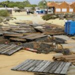 Sul Informação - Ilha de Tavira “lambe feridas” do temporal enquanto espera pelo próximo