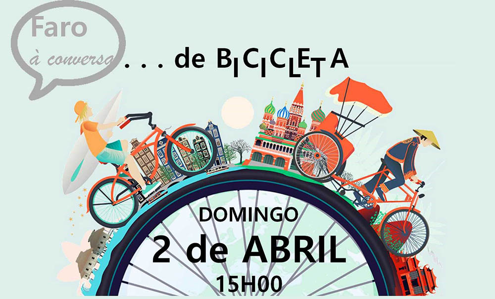 Sul Informação - Grupo de cidadãos «Faro à Conversa» promove debate em movimento sobre andar de bicicleta em segurança