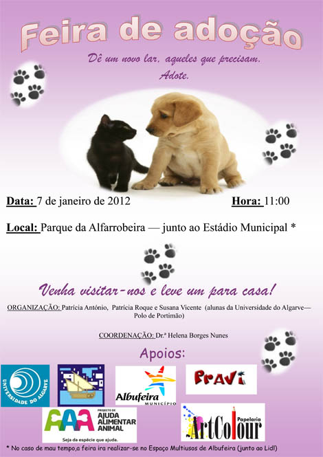 Sul Informação - Albufeira acolhe Feira de Adoção de Animais de Rua