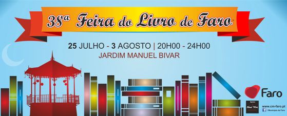 Sul Informação - Feira do Livro traz escritores de renome à Baixa de Faro até 3 de agosto