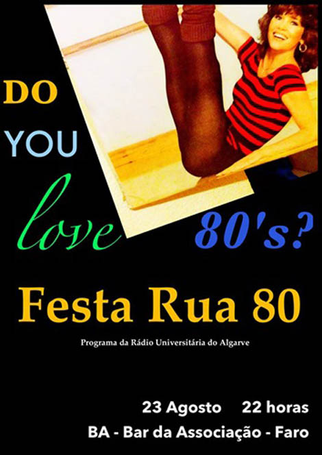 Sul Informação - Música dos anos 80 domina festa do programa de rádio RUA 80 em Faro
