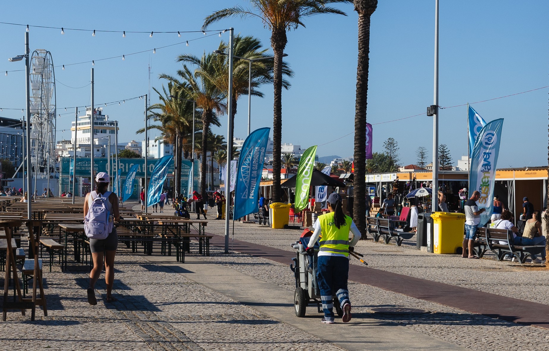 Sul Informação - EMARP reforça contentores de reciclagem no Festival da Sardinha