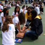 Sul Informação - FOTOGALERIA: Alunos da UAlg ensinam Suporte Básico de Vida a jovens do 7º ano