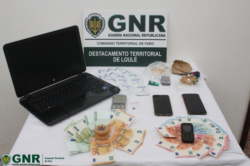 Sul Informação - Traficante apanhado pela GNR em Quarteira