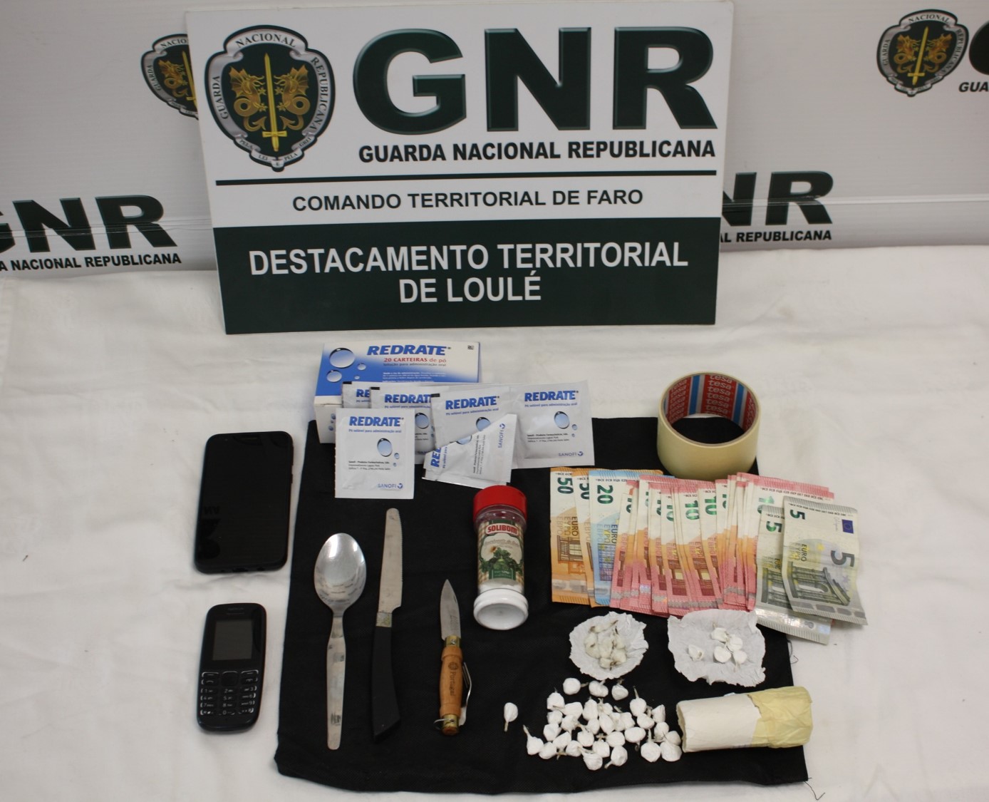 Sul Informação - Traficante de cocaína detido em flagrante em Quarteira