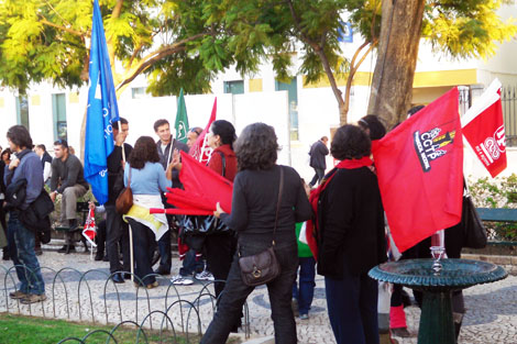 Sul Informação - USAL: Adesão à Greve Geral está a ser maior do que o habitual