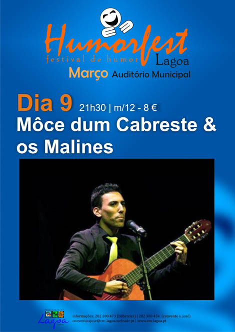 Sul Informação - PASSATEMPO: Ganhe dois bilhetes duplos para o Môce dum Cabréste & Os Malines no HumorFest