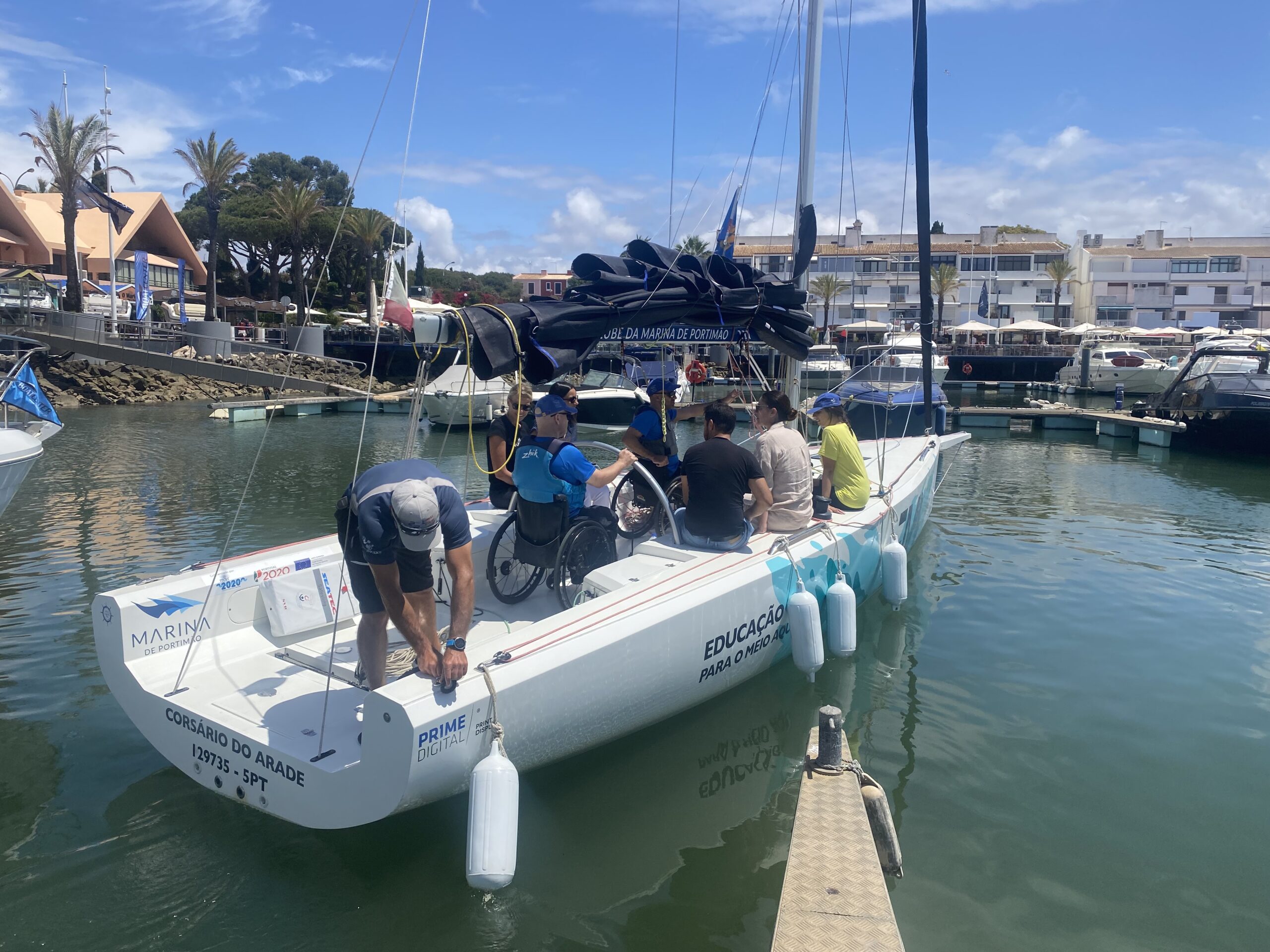 Sul Informação - Boat Show de Vilamoura: Vela Solidária conquista 3º lugar na Regata CIMAV