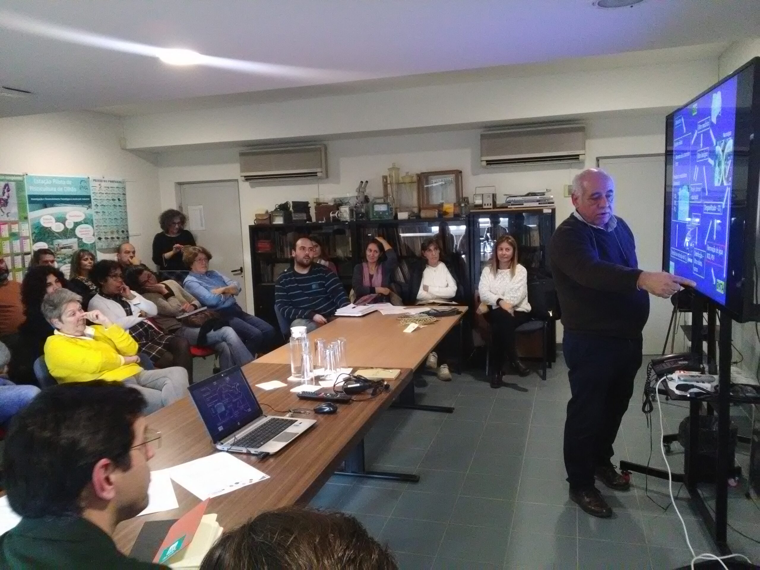 Sul Informação - Reunião na Estação Piloto de Piscicultura de Olhão debateu Aquacultura Multi-Trófica Integrada