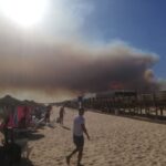 Sul Informação - Via do Infante cortada entre Tavira e Vila Real de Santo António por causa do incêndio