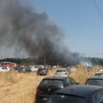 Sul Informação - Incêndio em depósito de carros de uma rent-a-car no Patacão destrói viaturas