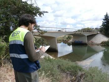 Inspeção de pontes na EN125_2 Sul Informação