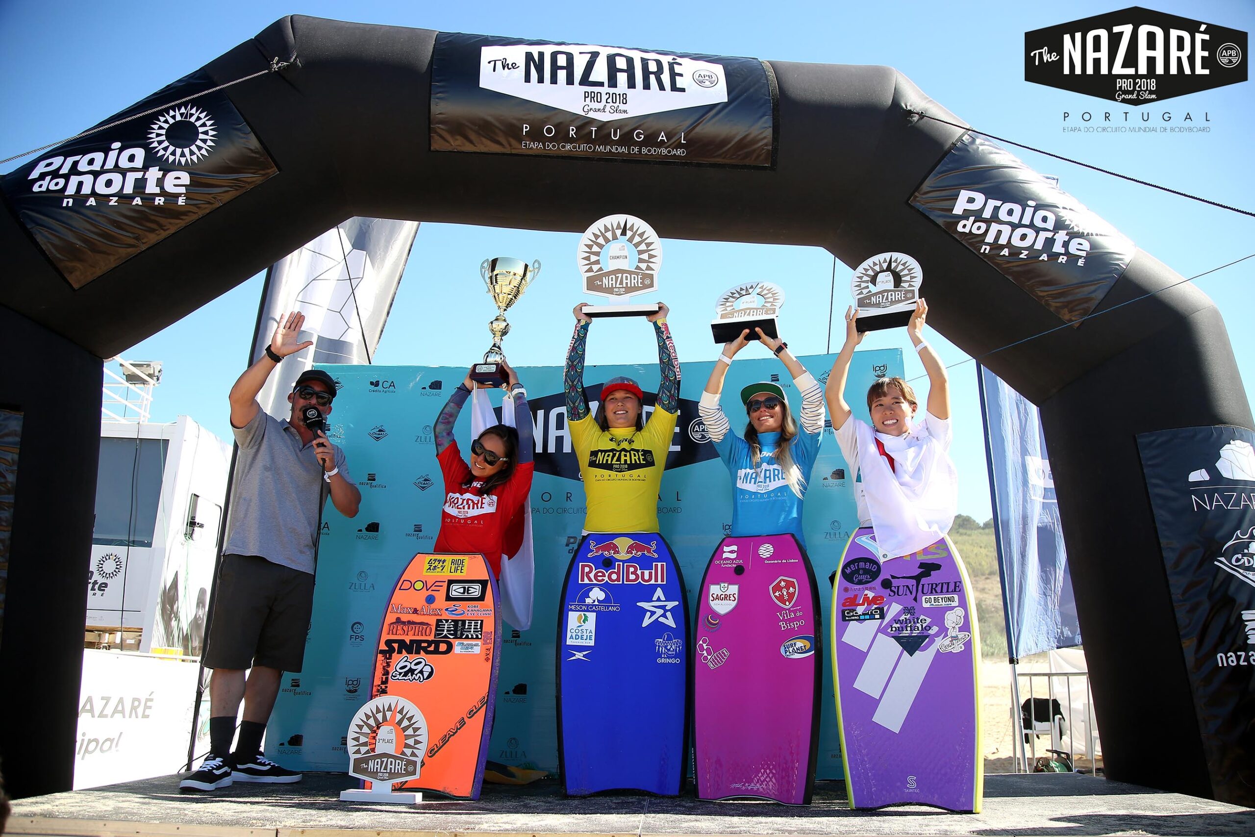 Sul Informação - Joana Schenker não revalida título e termina mundial de bodyboard em 4º lugar