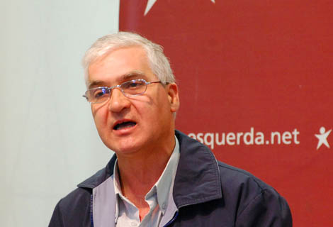 Sul Informação - Candidatura do Bloco de Esquerda manifesta-se à porta da Câmara de Portimão
