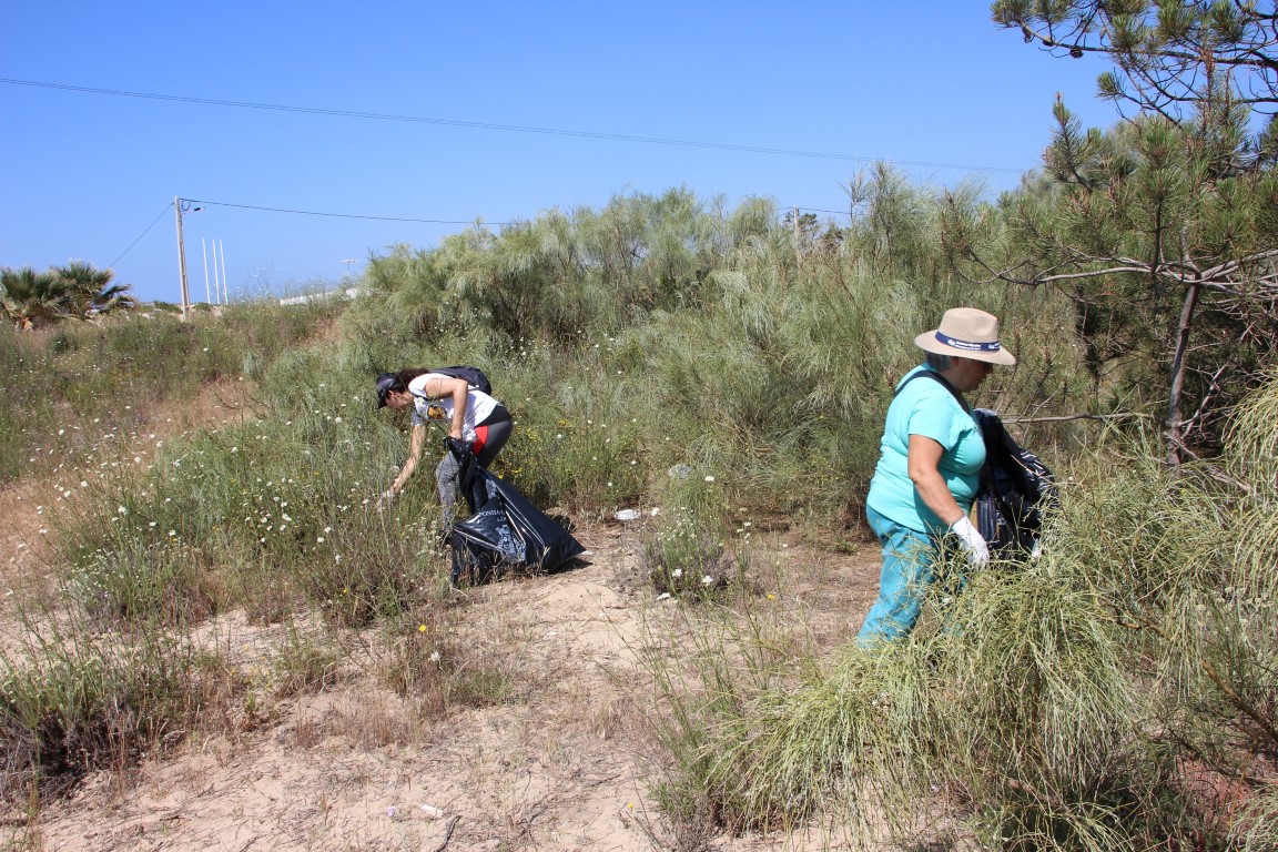 Sul Informação - Voluntários recolheram 1,5 toneladas de lixo de praias de Castro Marim