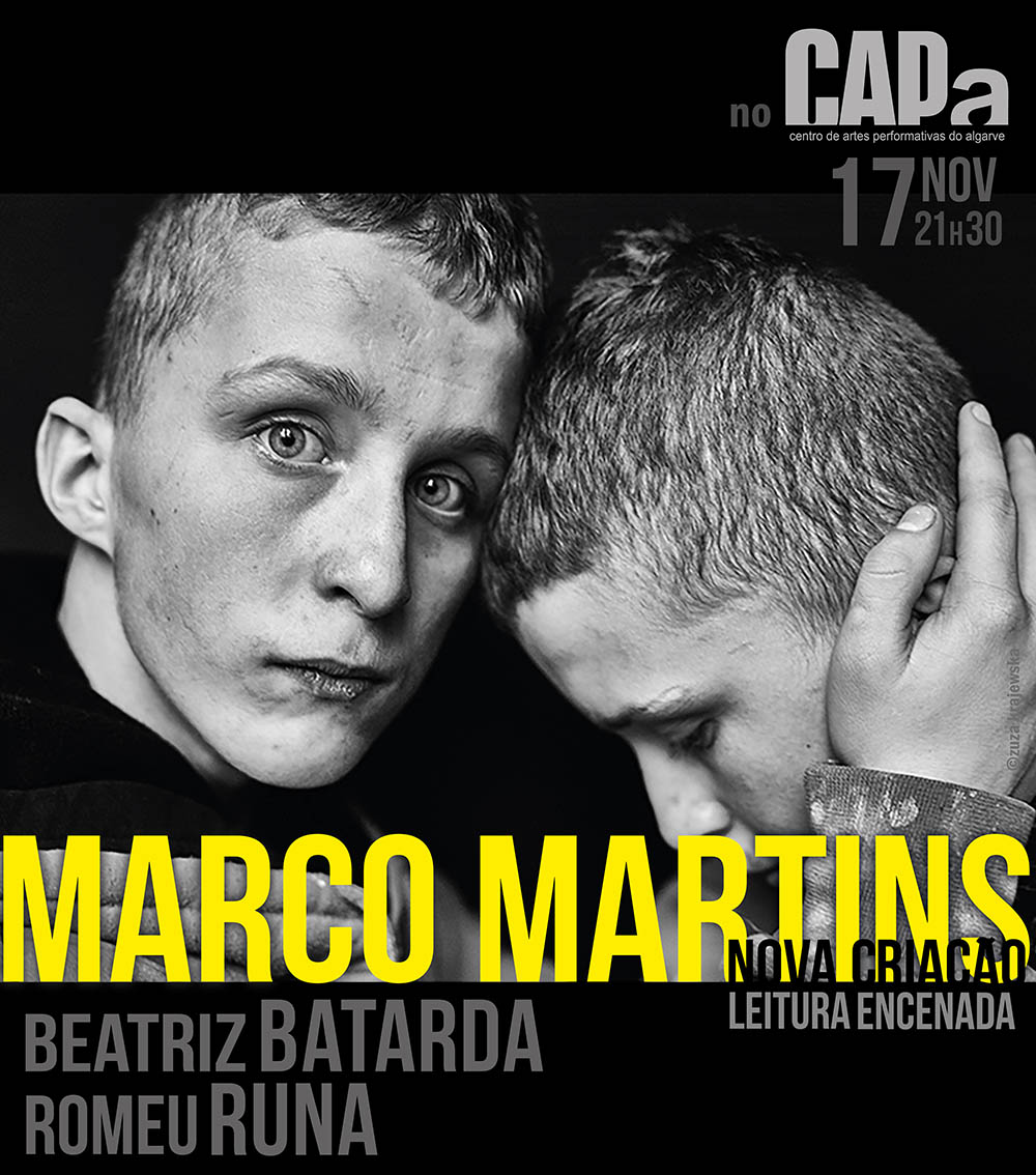 Sul Informação - Marco Martins apresenta leitura encenada com Beatriz Batarda e Romeu Runa no CAPa