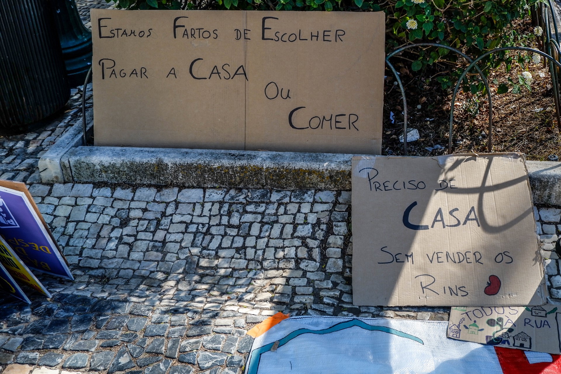 Sul Informação - Manifestantes saem à rua no Algarve para exigir casa para viver