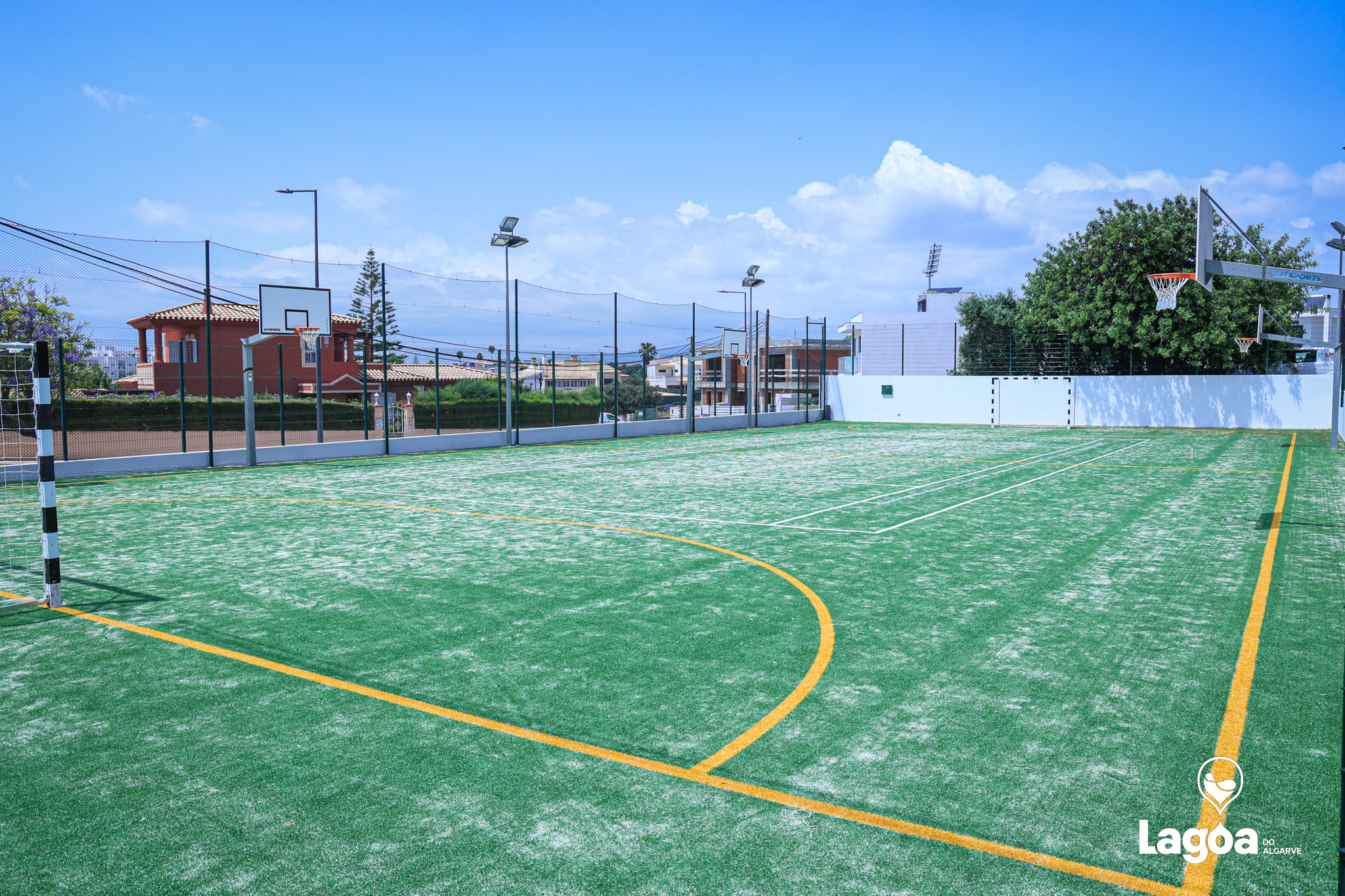 Sul Informação - Lagoa: obras de requalificação do multidesportivo da Bela Vista estão concluídas