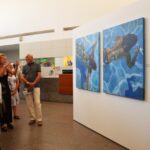 Sul Informação - A água e as suas transparências na pintura de Meinke Flesseman mostram-se no Museu de Portimão
