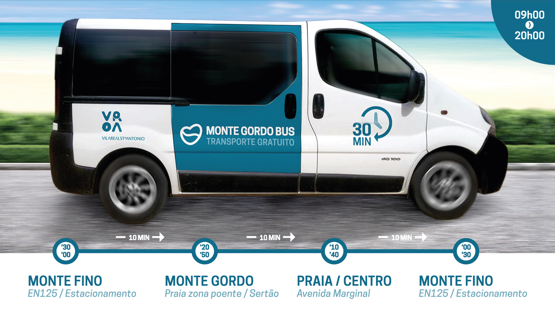 Sul Informação - Monte Gordo já tem linha de transporte gratuito para a praia