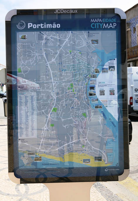 Sul Informação - Novo mapa da cidade de Portimão tem QR Code