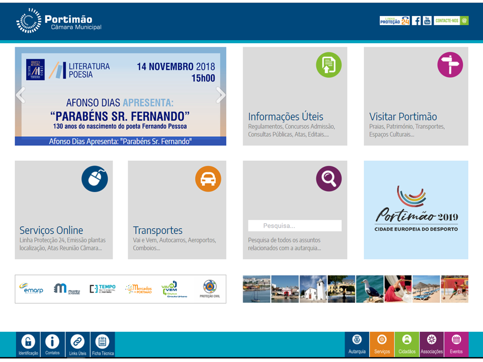 Sul Informação - Câmara de Portimão tem um novo site desenvolvido pela “prata da casa”