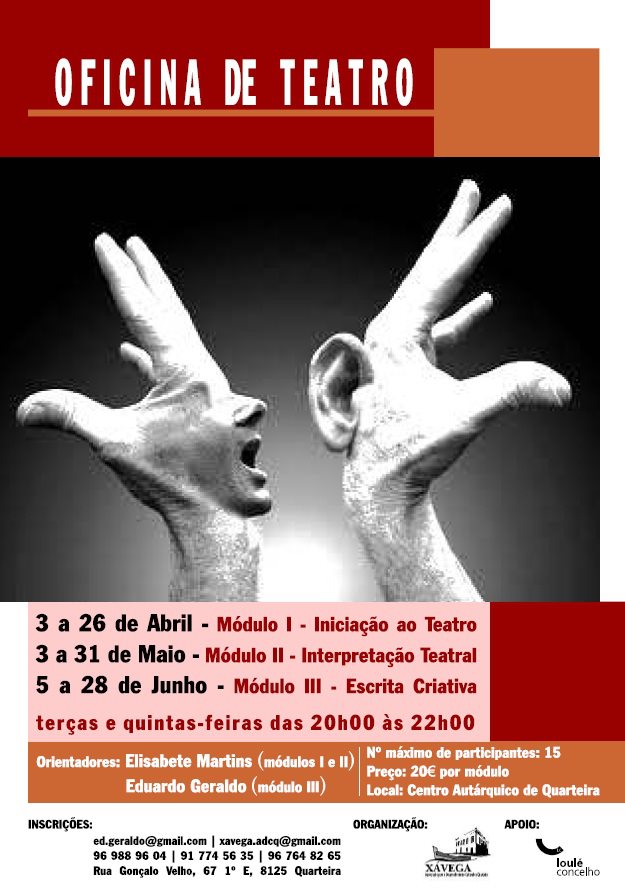 Sul Informação - Associação Xávega promove oficina de teatro em Quarteira