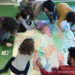 Sul Informação - Pais e filhos de Montemor-o-Novo aprenderam a desenhar com o corpo