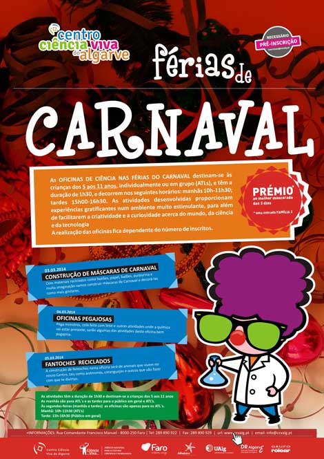Sul Informação - CCV do Algarve mostra que também há ciência no Carnaval