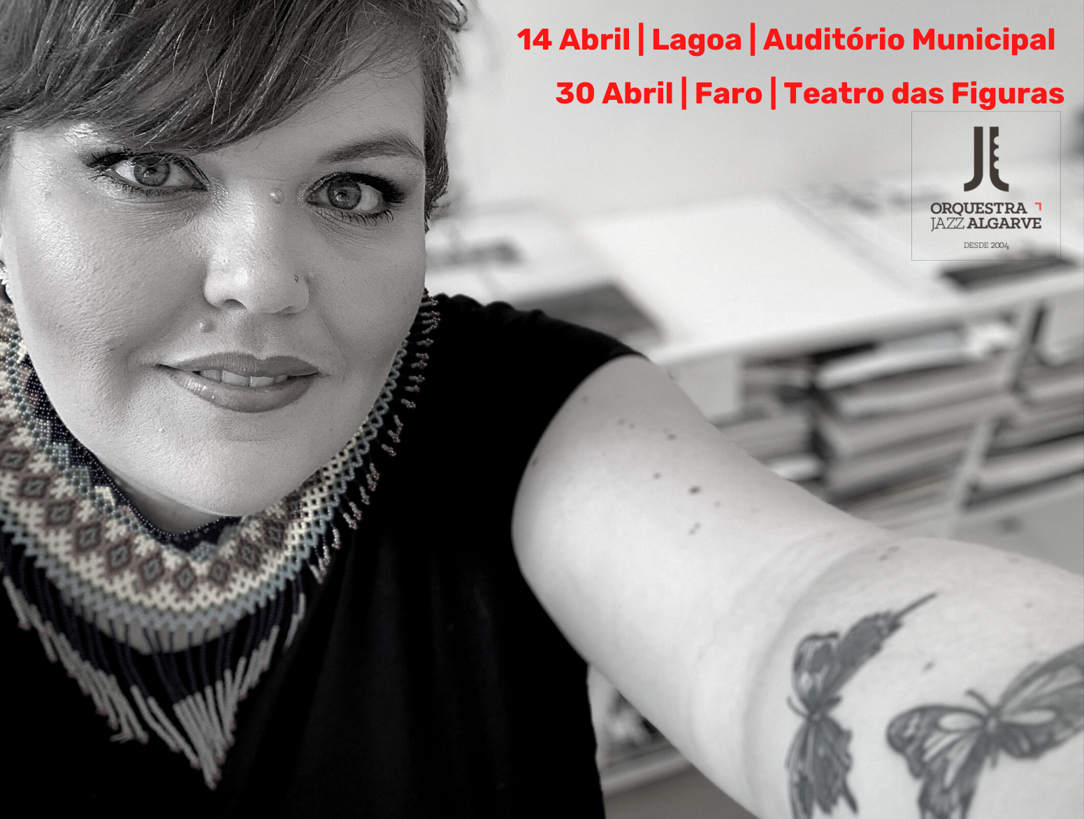 Sul Informação - Orquestra de Jazz do Algarve convida Vânia Fernandes para concertos em Lagoa e Faro