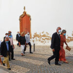 Sul Informação - Marcelo Rebelo de Sousa visita centro histórico de Silves, entre selfies e conversas com turistas