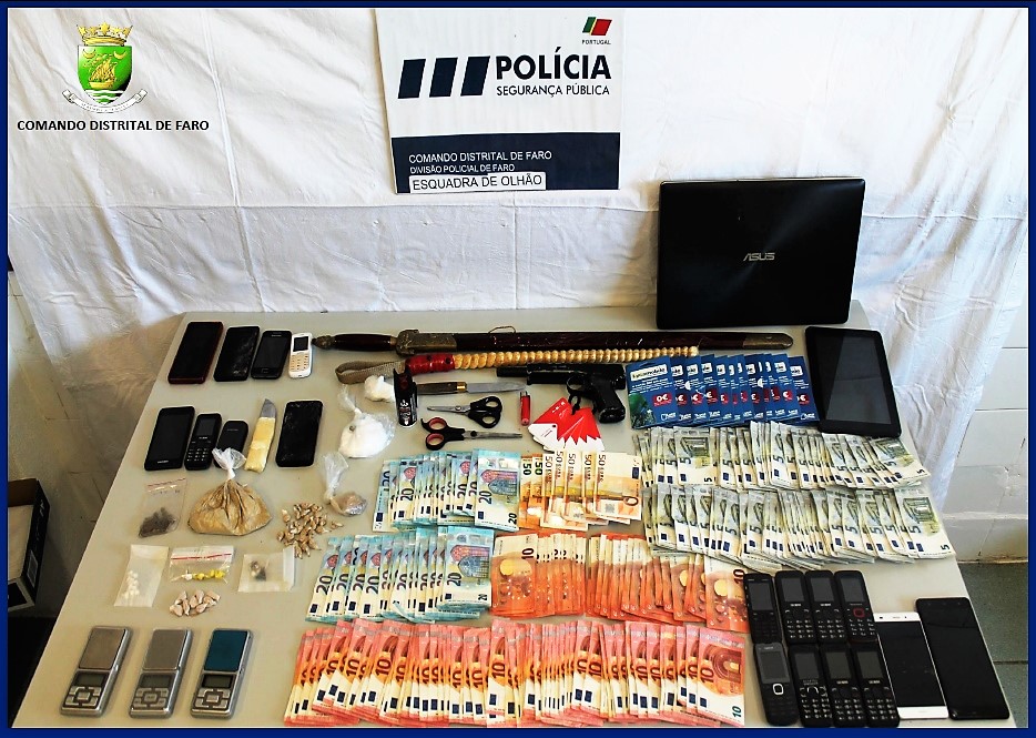 Sul Informação - Olhão: PSP detém cinco traficantes e apreende cocaína e heroína