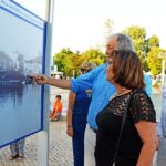 Sul Informação - Exposição ao ar livre convida a perambular pela história da Praça Manuel Teixeira Gomes [fotogaleria]