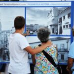 Sul Informação - Exposição ao ar livre convida a perambular pela história da Praça Manuel Teixeira Gomes [fotogaleria]